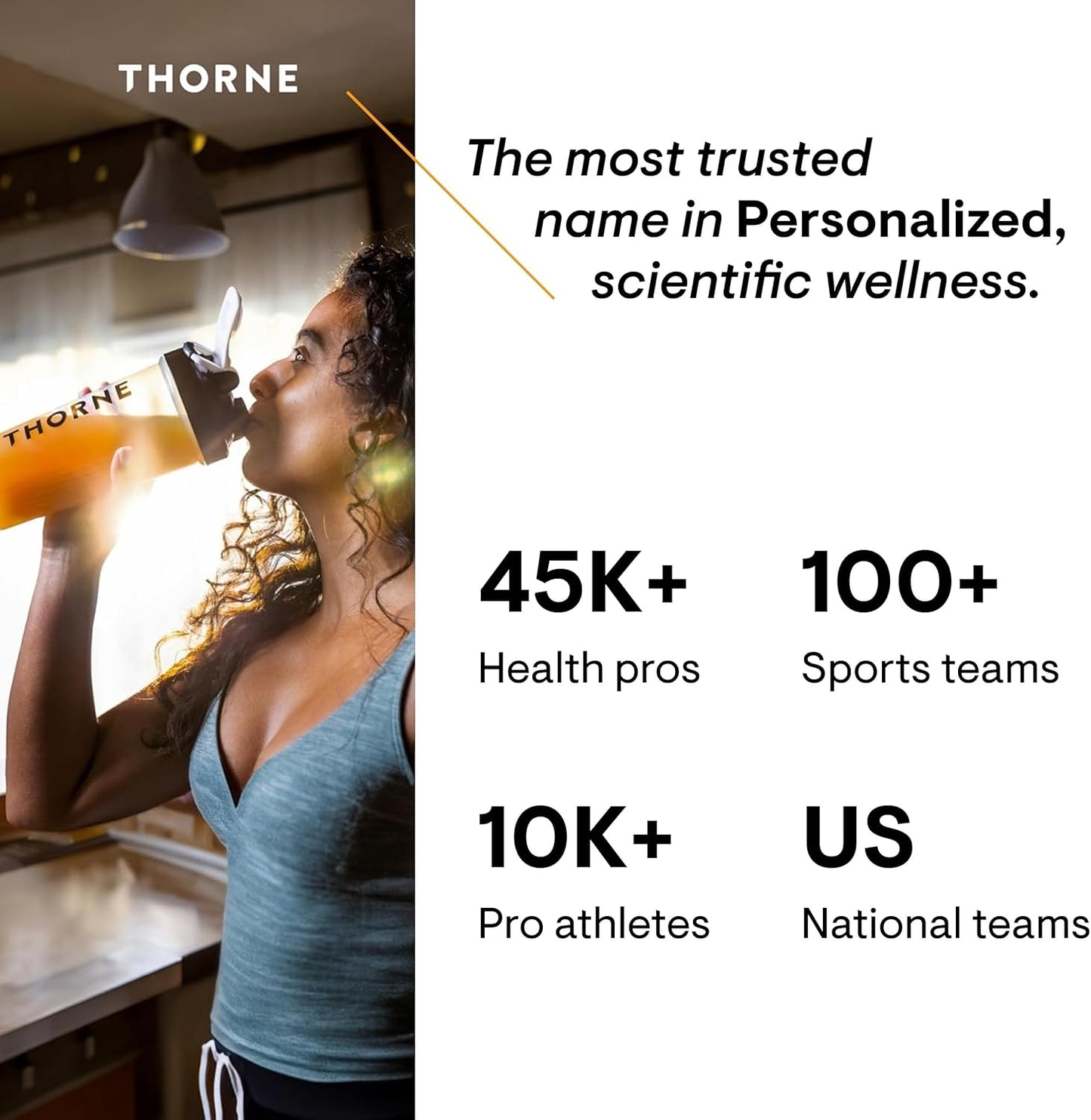 THORNE Theanine - 200mg of L-Theanine (90 Capsules)