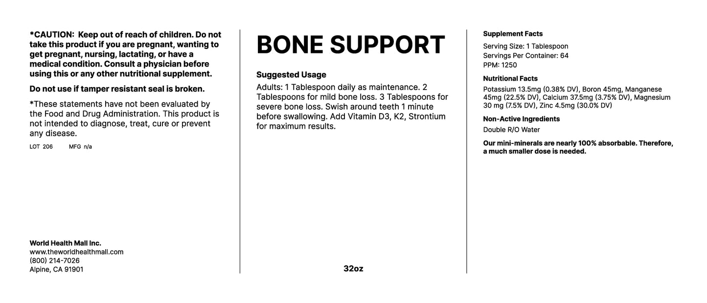 Bone Support (32oz)