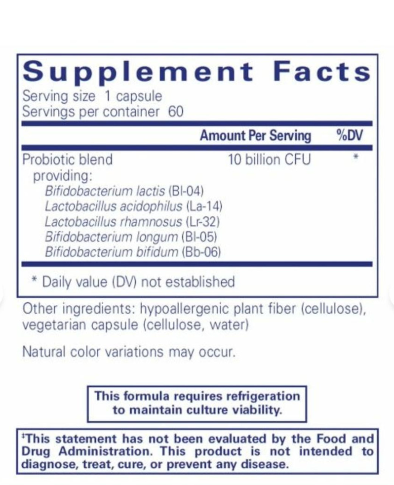 Probiotics (60 capsules)