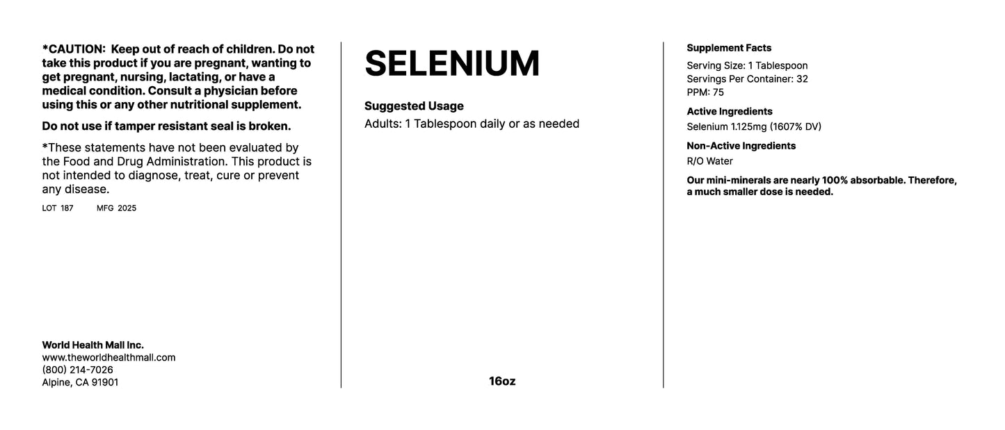 Selenium (16oz)