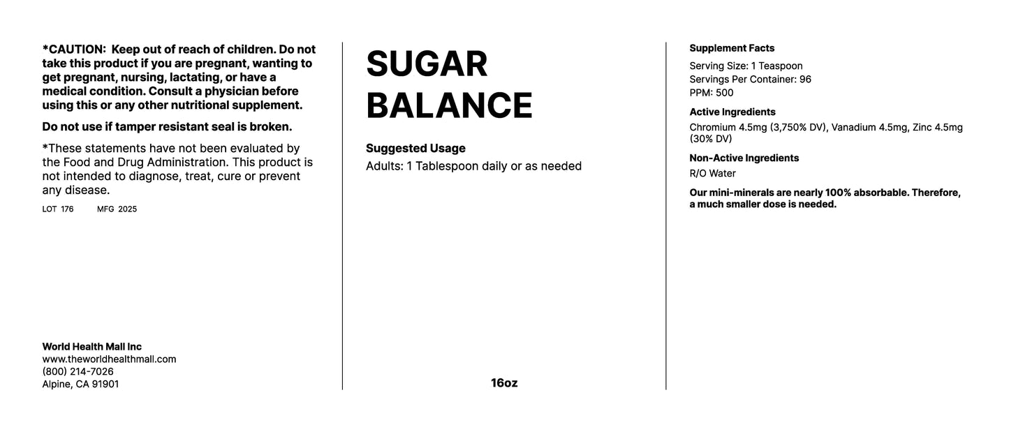 Sugar Balance (16oz)