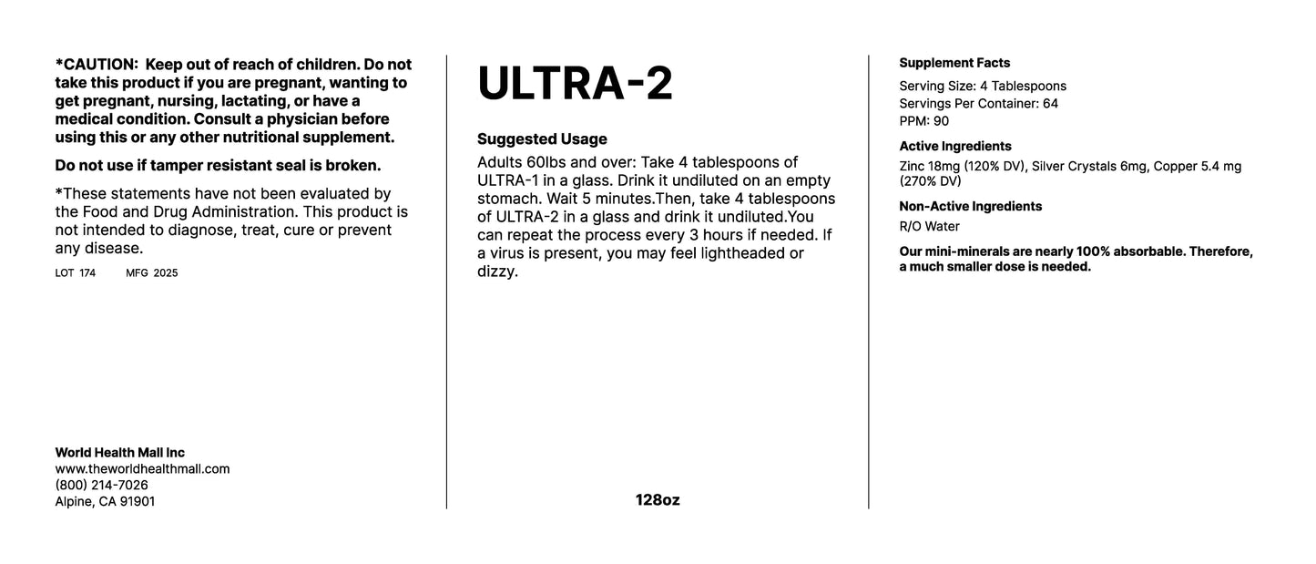 Ultra 2 (128oz)