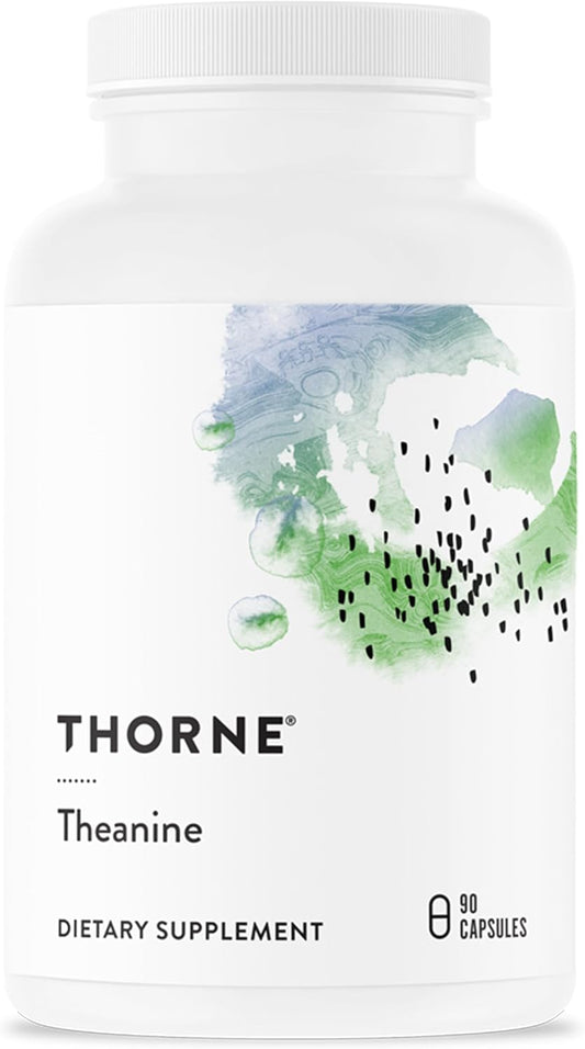 THORNE Theanine - 200mg of L-Theanine (90 Capsules)