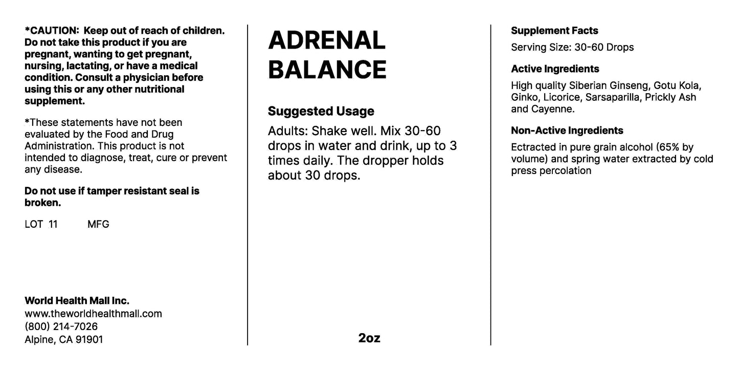 Adrenal Balance (2oz)
