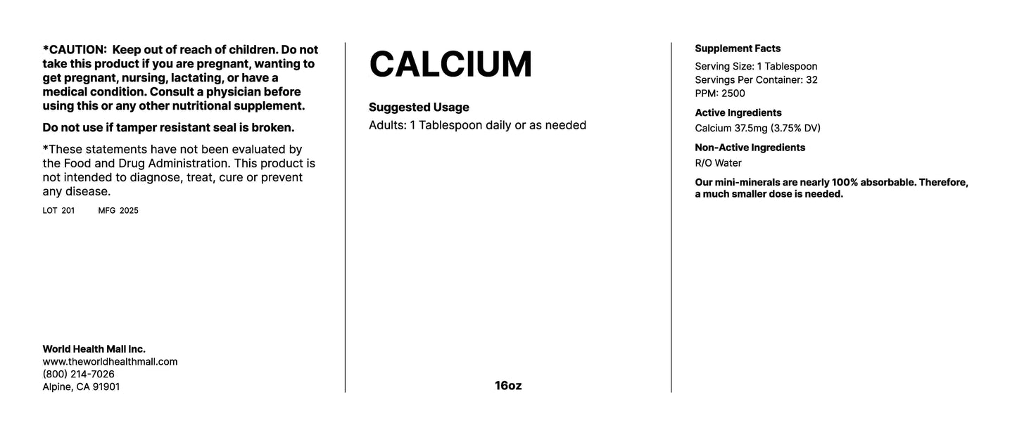 Calcium (16oz)