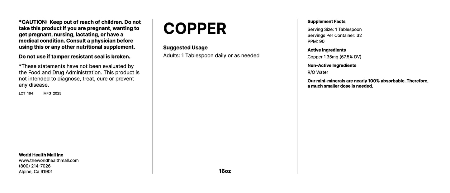 Copper (16oz)