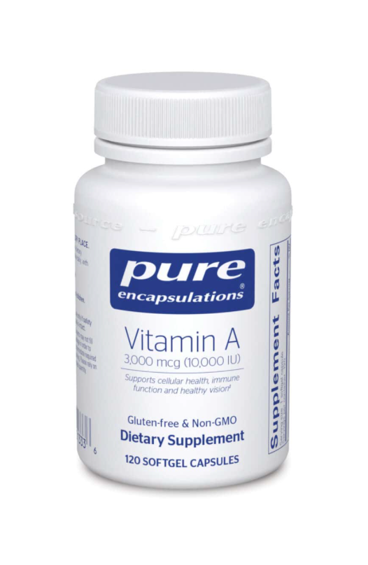 Vitamin A 10,000 IU (120 softgels)