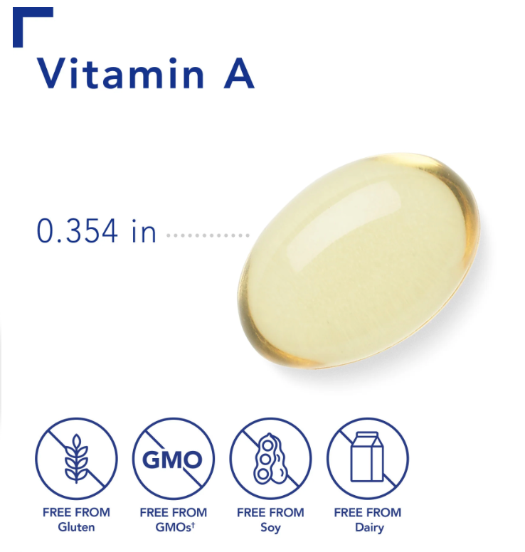 Vitamin A 10,000 IU (120 softgels)